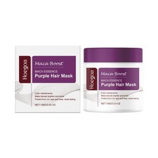 Nourishing Purple Hair Mask Long-Lasting, Non-Fading Moisture To Improve Dry