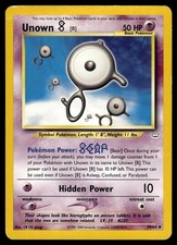 Unown [B] 39/64 Uncommon Neo Revelation Pokemon Unlimited MP on eBay