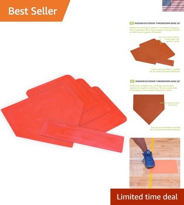 Heavy-Duty Throw Down Bases - No Installation Needed for Easy Training Sessions