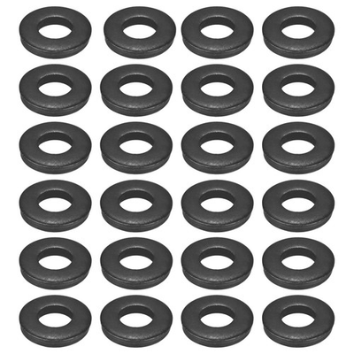 #ad 24 Pcs Carbon Steel Flat Washer Fits M16 x 35mm x 6mm Black Washer Fits AU $46.00