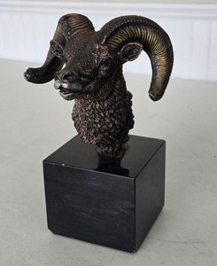 Kitty Cantrell Legends Bronze Mountain Majesty Bighorn Ram LE Sculpture #341/950