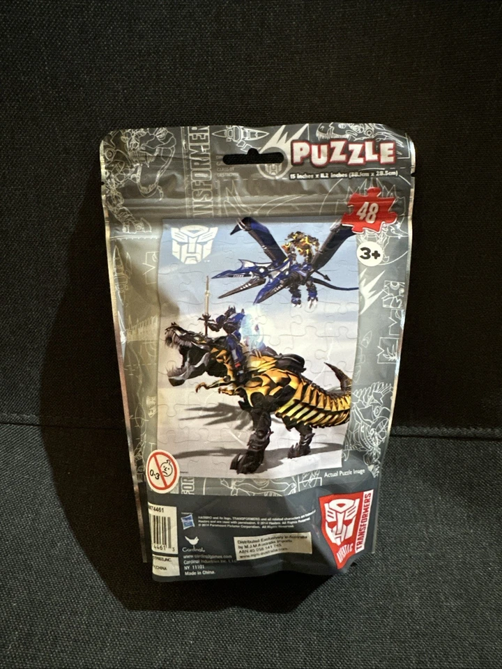 Quebra-cabeça Transformers Age Of Extinction 48 peças novo - Imagem 2 de 4