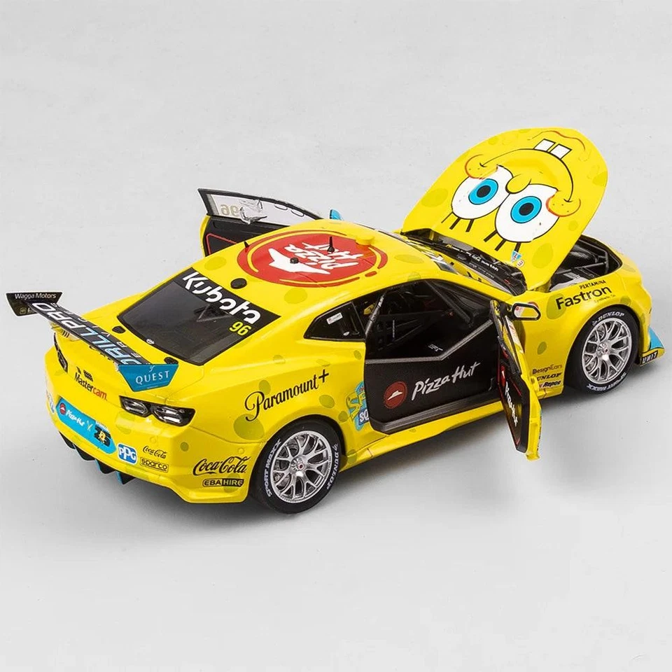 1:18 2023 Macauley Jones -- Spongebob Squarepants -- #96 Camaro ZL1 -- Authentic - Image 3 of 4