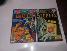 Lot of 8 DC HORROR Comics,Unexpected, Ghosts, House of Mystery Lot of