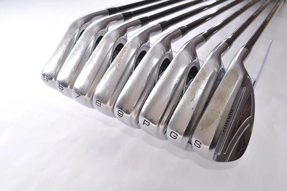 8pcs Mizuno JPX 800 XD Forged 5-6-7-8-9-PW-GW-SW Iron set Flex SR MI-100 RH - Image 2 of 4