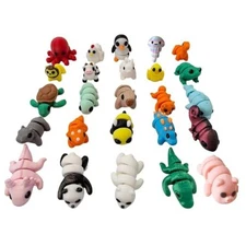 25pcs Mini Animals Figures, 3D Printed Animals and 3D Printed 25pcs anmals