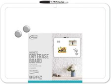 Board Dudes Magnetic Framed Dry Erase Board 23X17