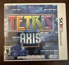 Tetris: Axis (Nintendo 3DS, 2011) Complete CIB - Tested & Working