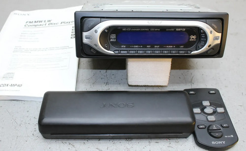 Sony Autoradio Radio CD Player Sony CDX-MP40