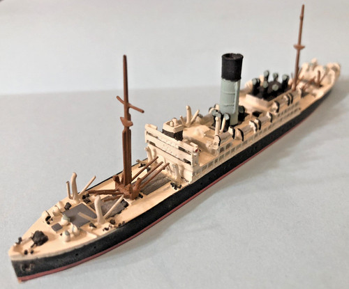 Nelson NEL 11 British Passenger Ship Nestor 1913 Waterline Model - Scale 1:1250