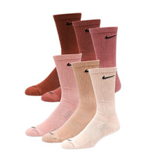 Nike Everyday Plus Cushion 6Pk Crew Socks Multi Color SX6897-904 j