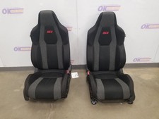 18 Honda Civic Si Coupe 1.5l Seat Front Set Black Cloth Oem 18 Honda Civic Si Coupe 1.5l Seat Front Set Black Cloth Oem