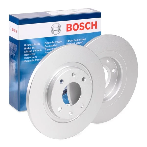 2x BOSCH 0 986 479 B51 Disque de frein Avant convient pour PEUGEOT 301 266mm - Photo 2/4