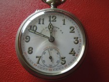 J7133 OROLOGIO DA TASCA LOUIS ROSKOPF BREVETTO 1906 FUNZIONA BENE VEDI DESCRIZIONE