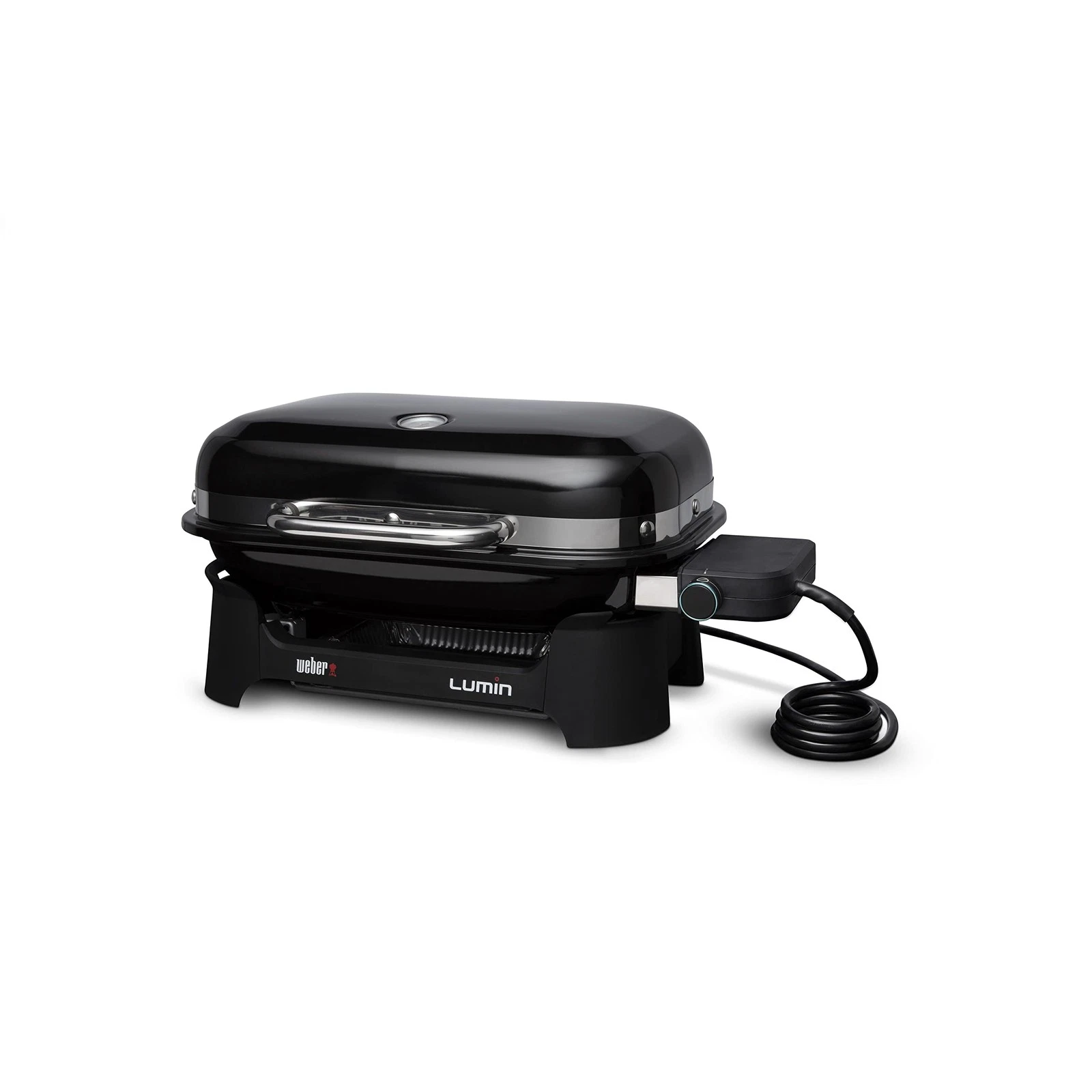 Weber Lumin Compact Electric Barbecue Grill Black Portable Outdoor Great Small