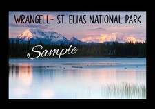 Wrangell-St. Elias National Park Alaska Flexible Fridge Magnet -0270