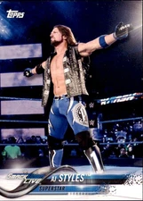 2018 TOPPS SMACK LIVE AJ STYLES P2 SUPERSTAR