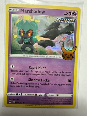 Marshadow 080/203 Holo Trick or Trade BOOster 2023 Pokemon Holo NM/M