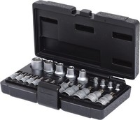 Ks Tools 911.4307 1/4''+1/2'' Torx-SteckschlüSsel-Satz, 21-Tlg.