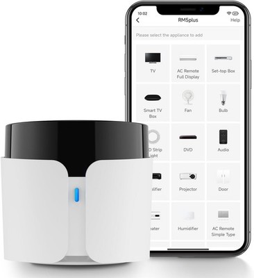 Broadlink RM5plus Universal IR Fernbedienung Alexa Google Assistant WLAN Smart