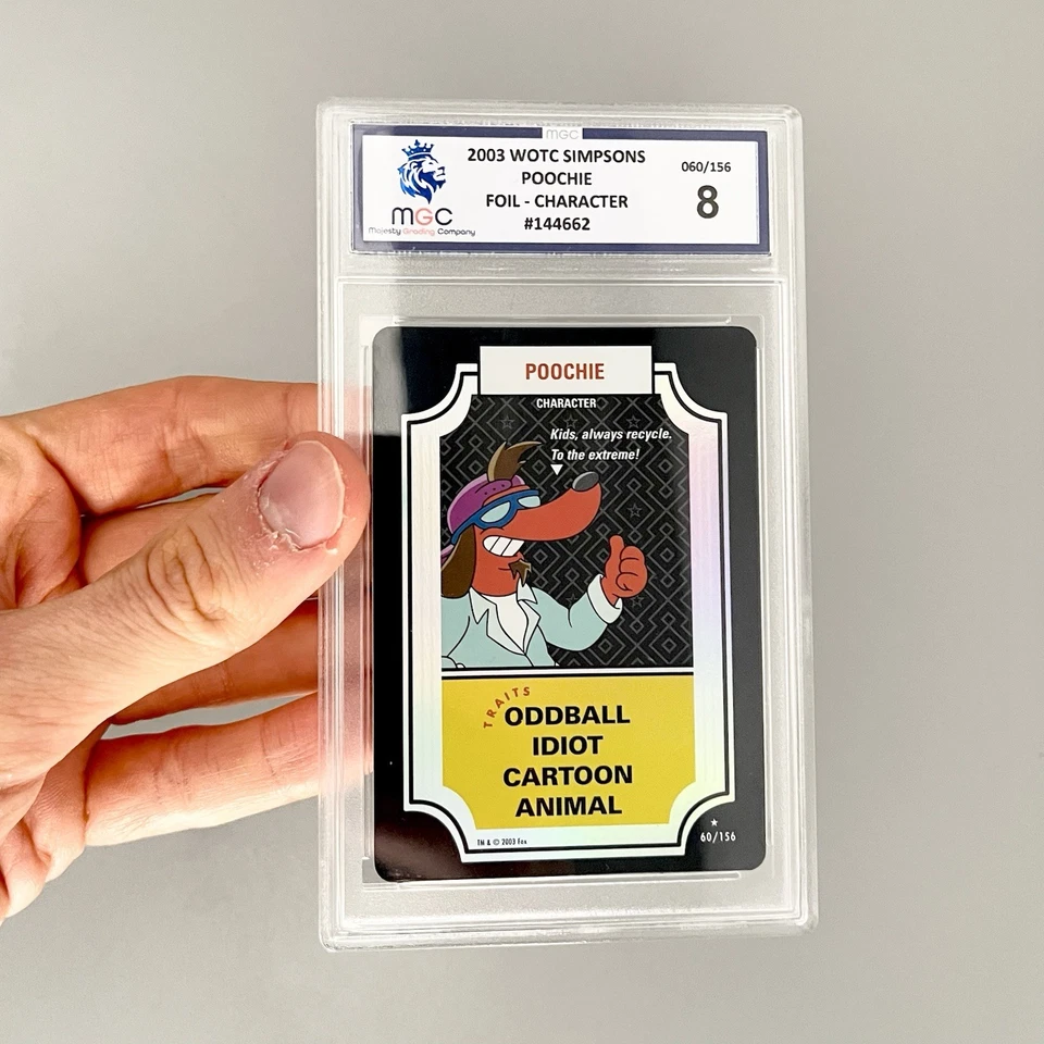 The Simpsons 2003 RARE FOIL Trading Card Game Graded Vintage Comics Memorabilia - Image 4 of 4