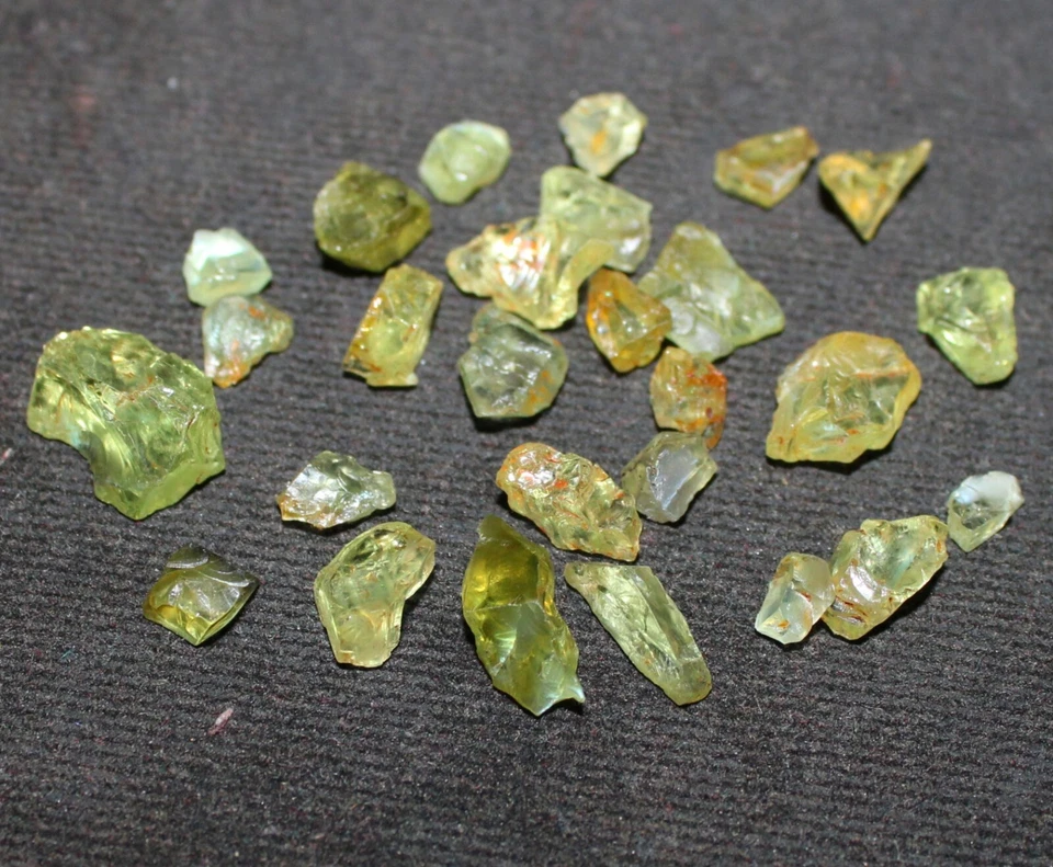 Lote de 46,20 Cts piedra cristal crisoberilo crudo áspero ojo de gato crisoberilo natural Foto 3 de 3