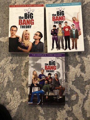 The Big Bang Theory Seasons 1-3 1 2 3 DVD Jl 883929024292| eBay