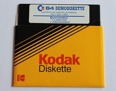 Commodore Demodiskette model 1541 / 2031 / 4040 (C64)