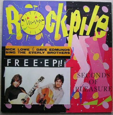 Rockpile Seconds Of Pleasure LP Album Gat + 7'' EP Vinyl Schallplatte 223894