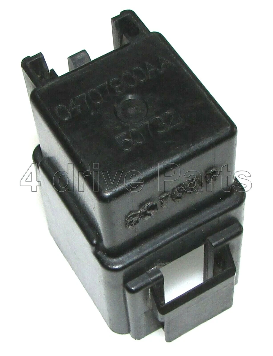 50732 Chrysler Jeep Dodge 1995-2010 Multi-Use 5 Pin Black Relay 
