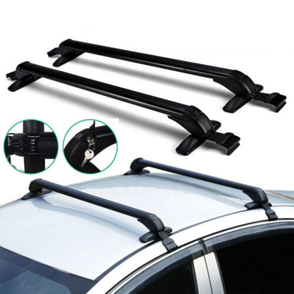 For Toyota Tacoma Double Cab 2005-2023 Top Roof Rack Cross Bar Aluminum ...