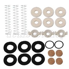 24 Pcs Trumpet Valve Slide Finger Ring Repair Kit Guide 12 Felt Washer