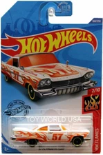 2020 Hot Wheels #168 HW Flames '57 Plymouth Fury
