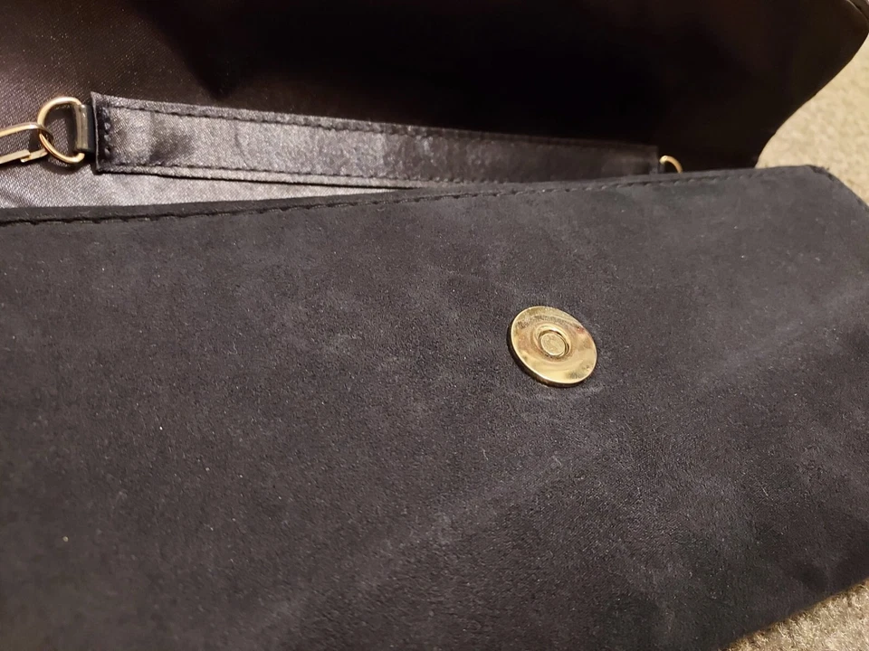 Dorothy Perkins Navy Blue Clutch Purse - Image 3 of 4