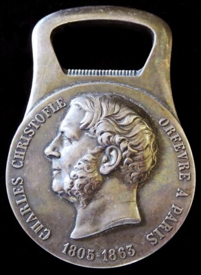 VINTAGE FRANCE CHARLES CHRISTOFLE PARIS SILVERSMITH SILVER GILT