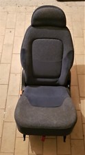 VW Sharan 7M Alhambra 7V Sitz mit Kindersitz hinten links grau/blau