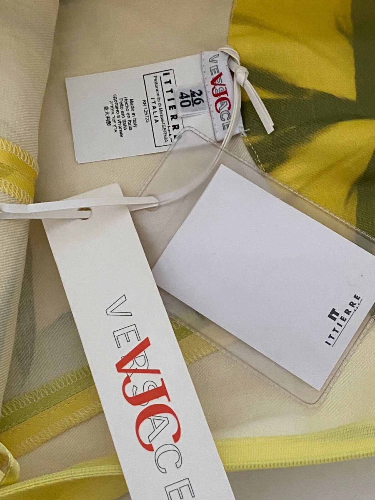 VERSACE Jeans Couture Vestito Dress Ital. Gr. 40 EUR 34 36 taglia US 4 UK 8 NP 400 €