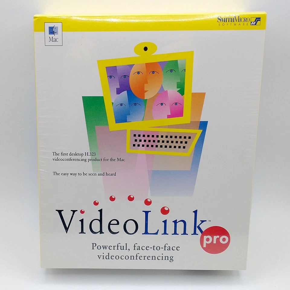 VideoLink Pro 1.0 for Mac / Vintage / 2000 Smith Micro Software / New Seled - Image 2 of 4