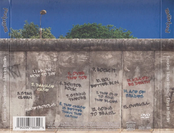 MOTÖRHEAD Louder than Noise...Live in Berlin CD+DVD 2021 SLM107P04 Iron Fist*** - Bild 4 von 4