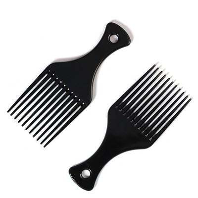 2 Pcs Make-up Spiegel Afro Pick Friseur Kamm Mann Kamm Haar Kamm Für