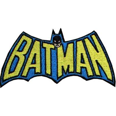 Offiziell Dc Comics Batman Die Dunkel Ritter Kappe Logo Aufbügeln Superheld