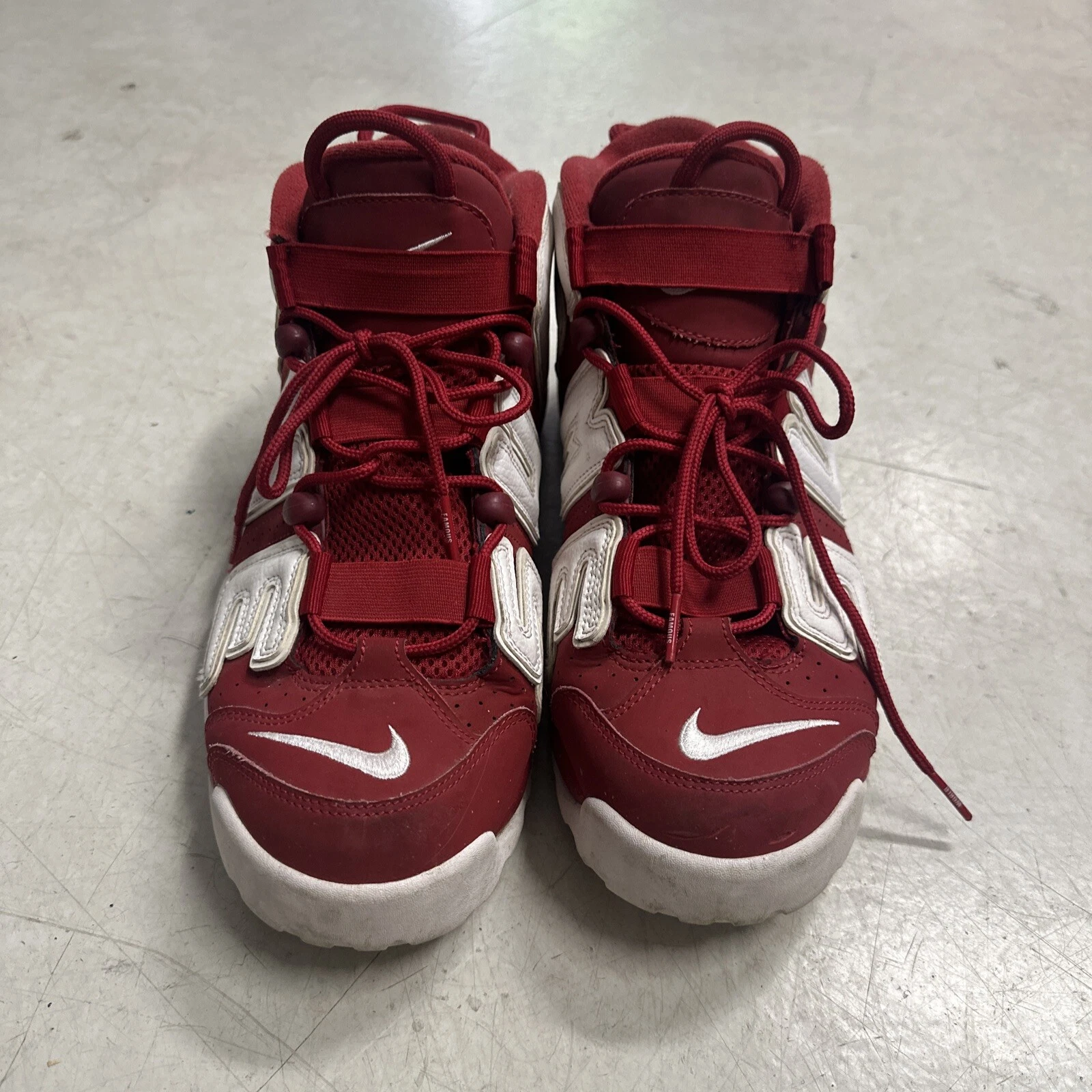 Taille 11,5   Nike Supreme x Air More Uptempo Rouge