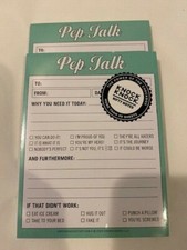 Knock Pep Talk Nifty Note Pad 50 sheets each set of (2)