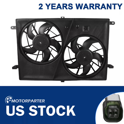 Radiator Cooling Fan For Buick Enclave Chevy Traverse GMC Acadia Saturn Outlook