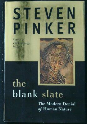 THE BLANK SLATE PINKER STEVEN VIKING STUDIO 2002