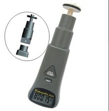 Handheld Contact  Non-Contact 2in1 Combo Tachometer 10-99999 RPM 3-30000 Ft/Min