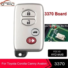 UNLOCKED SMART KEY KEYLESS REMOTE FOR Toyota Avalon Camry HYQ14AAB E Board 3370