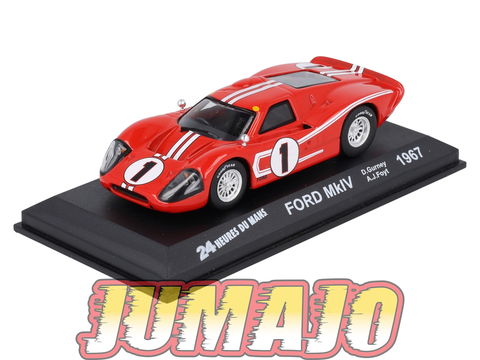 Ford MkIV 1967 IXO 1/43 : la réplique fidèle pour compléter votre vitrine