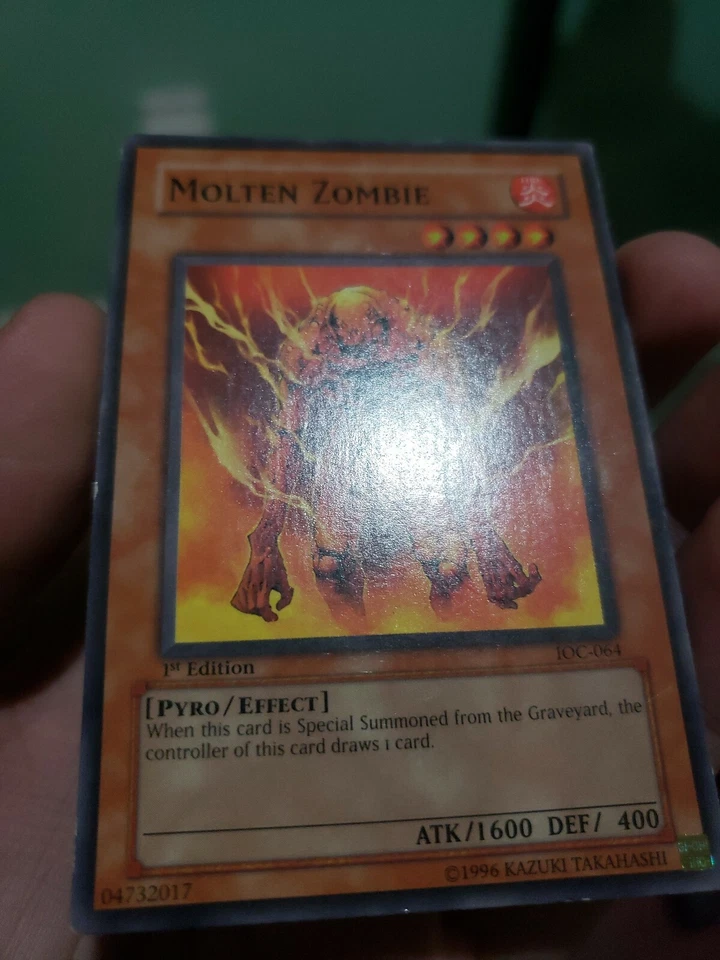 Yugioh: MOLTEN ZOMBIE - [IOC-064] - [Common] - [1st Edition] - LP - Image 3 of 4