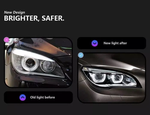 Upgrade LED-Scheinwerfer für BMW 7er F01 F02 HID Scheinwerfer Montage 2008-2015 - Bild 13 von 18